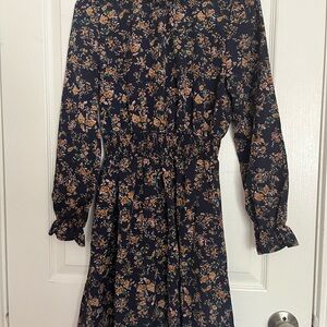 Floral Long Sleeve Dress